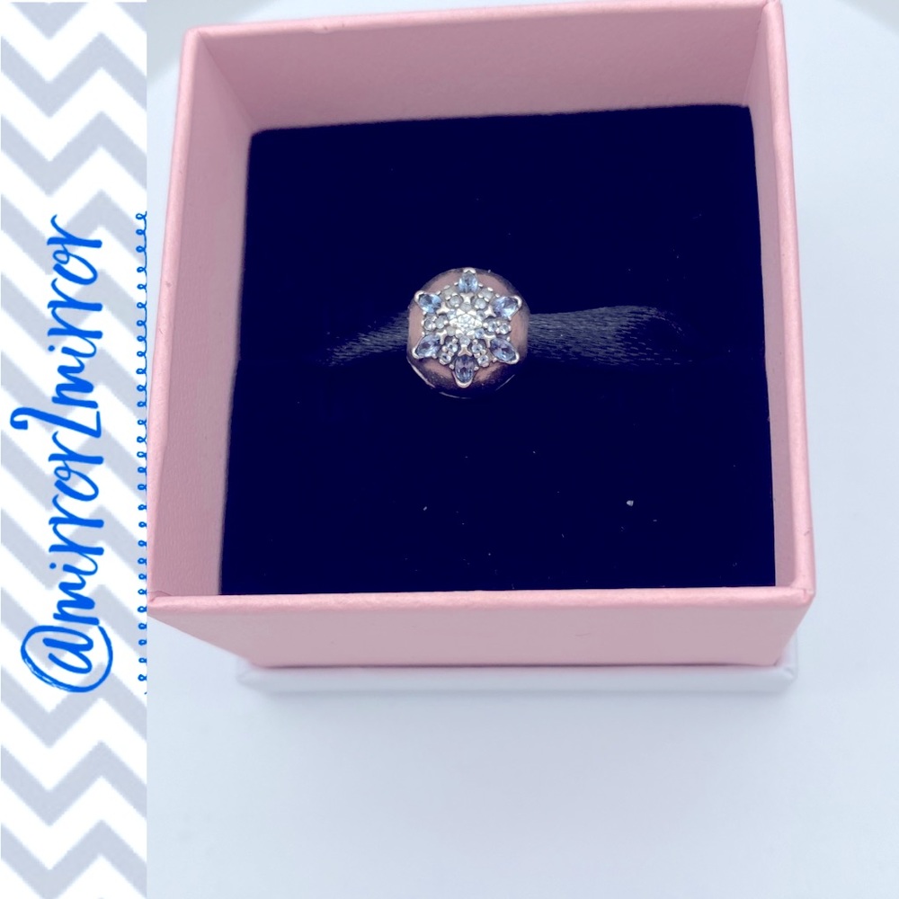 Authentic Pandora Snowflake Clasp - Picture 1 of 6